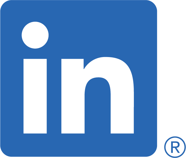 LinkedIn blue in logo